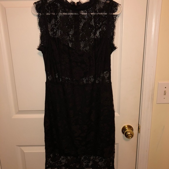 Lace black dress - Picture 1 of 3